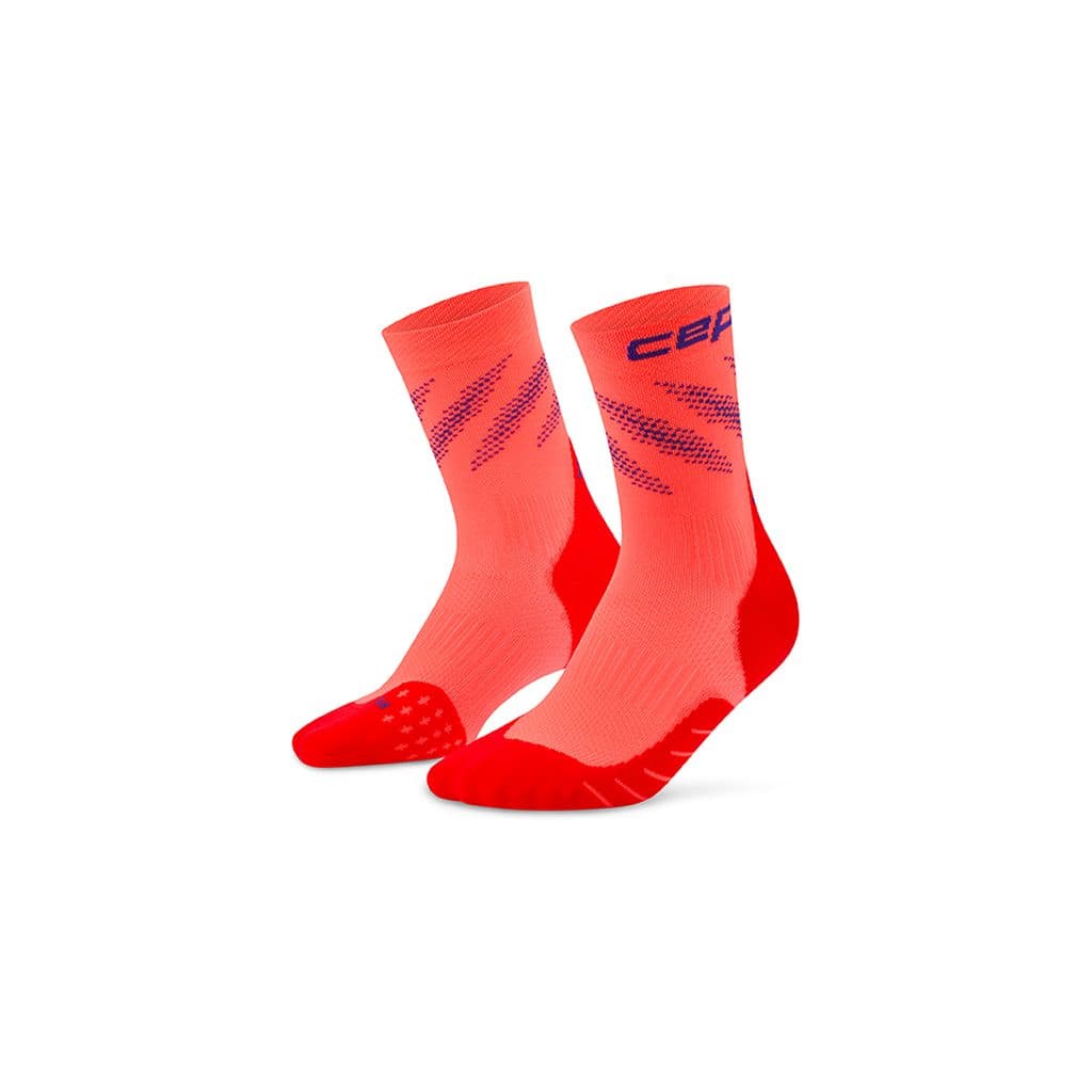 Core Run Edt. Elliptic Mid Cut Socks